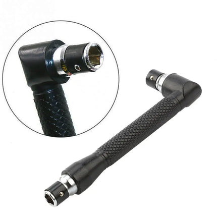 Mini Double-ended L-Socket Wrench 6.35mm 90° Right Angle Screwdriver