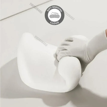 Car Headrest Lumbar Support Memory Cushion Foam Vertebral Lumbar Auto