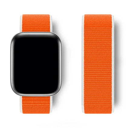 Nylon Loop For Apple Watch Band 44mm 40mm 45mm 41mm 42mm 38/45 mm