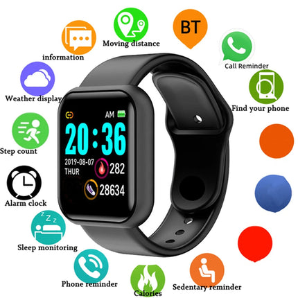Smart Watch 116Plus D13 Y68 Sport Wristband Running Fitness Monitor