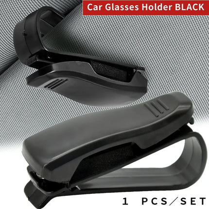 2PCS Universal Car Auto Sun Visor Glasses Box Sunglasses Clip Card