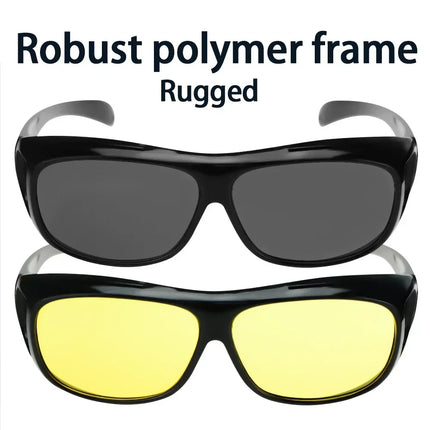 Night-Vision Car Anti-Glare Night Motorcycle Protective UV400 Drivers