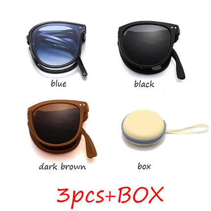 Folding sunglasses, portable, ultra light sun protection, UV