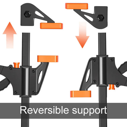 2pc 4 Inch Woodworking F-clip Nylon Quick Woodworking Clip Wooden