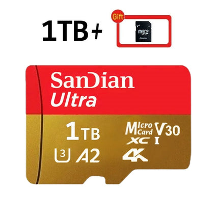 Original 2TB 1TB SanDian Ultra Card SD/TF Flash Memory Card 256/512GB