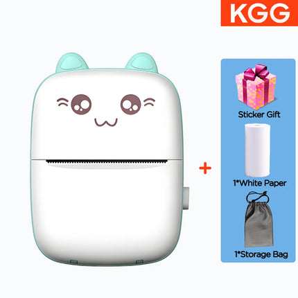 C9 Mini Printer Thermal Paper Picture Luggage Tags English Learning