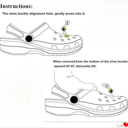 Sanrio Kuromi Shoe Charms ABS Cartoon Cute Detachable DIY Decorative