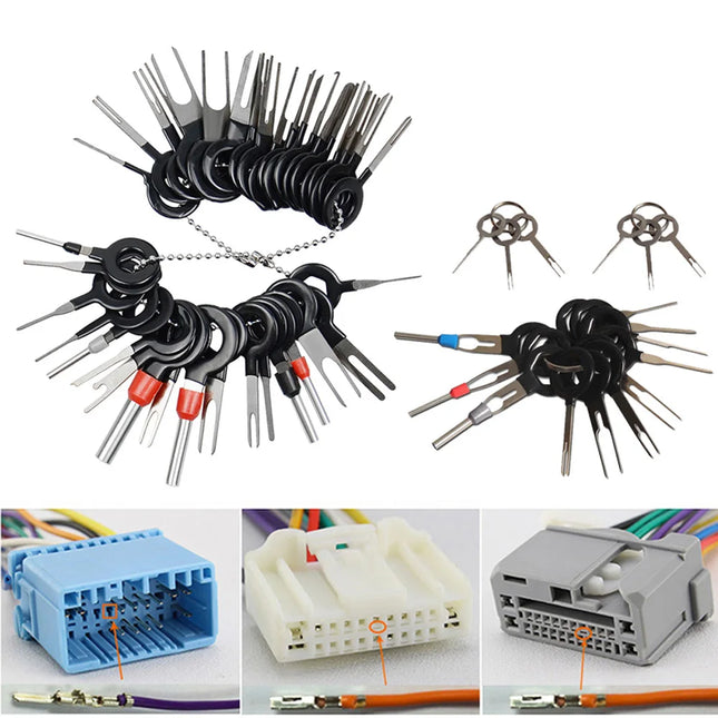 11/18/26Pcs Car Terminal Removal Repair Tools Electrical Wiring Crimp