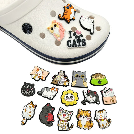1pc Cute Cartoon Cats PVC