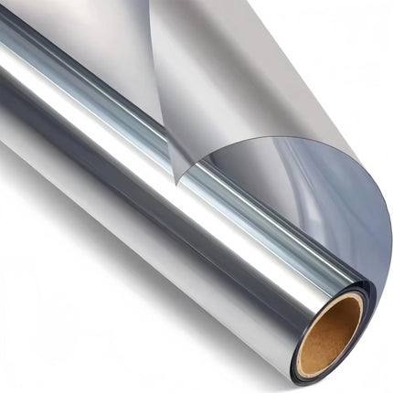 Silver Sunscreen Insulation Film Glass Sticker Anti-Peeping Anti-Light