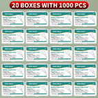 20boxes with 1000PCS