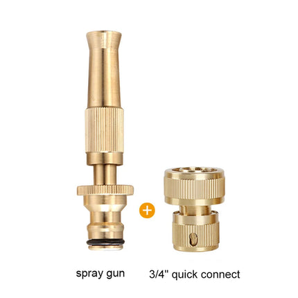 SCIMAKER Spray Nozzle Water Gun Brass High Pressure Direct Spray