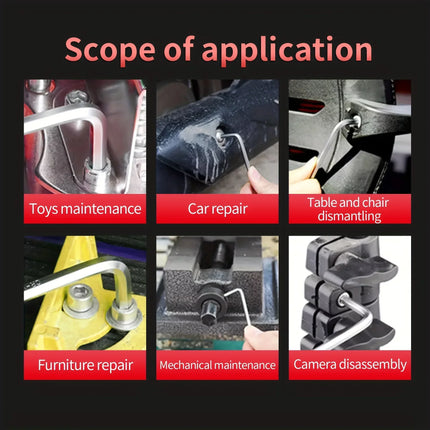 8pcs Allen Wrench Metric Wrench Inch Wrench L Wrench Size Allen Key