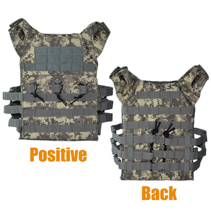 Tactical Vest Waterproof Outdoor Body Armor Lightweight JPC Molle