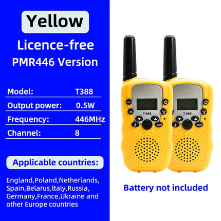 Itsok T388 Long Range walkie talkie  for Kids FRS  Free Licience Two