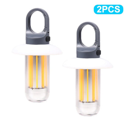LED Rechargeable Flashlight Camping Lantern 5 Modes Super Bright