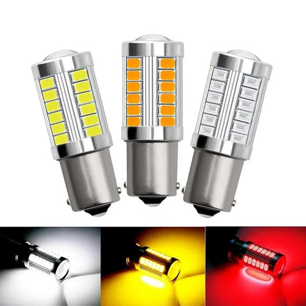 2X 1156 1157 P21/5W BAY15D 7440 7443 3157 33SMD Super Bright Brake