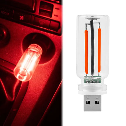 Retro USB Filament Touch Control Dimming Bulb  LED 5V Auto Interior