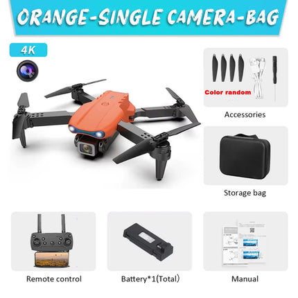 E99 K3 Pro Drone HD Professional 4k drone Dual Camera WIFI fpv