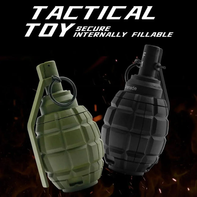APlastic Hand Grenades Toy Dummy Grenade Model with Waterball for