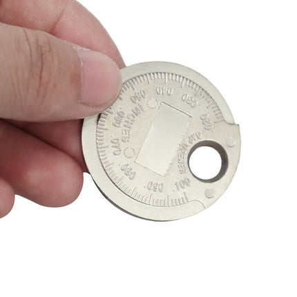 Coin- Type 0.6-2.4mm 0.02-0.10 Inch Spark Plug Gap Gauge Measurement
