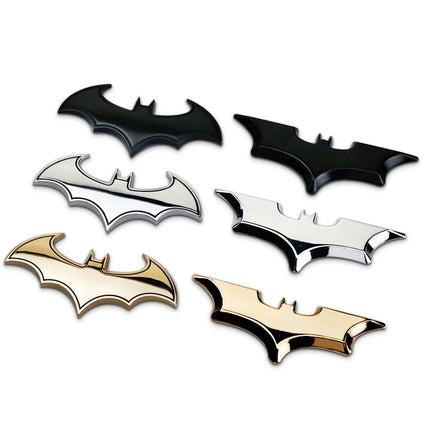 1PC 3D Bat Shape Car Stickers Auto Moto Decoration Sticker Decal
