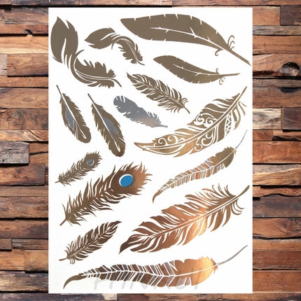 Realistic Elephant Moon Temporary Tattoos For Women Adult Fake