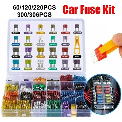 Fuse boxes come in various specifications, with 60 and 120PCS not