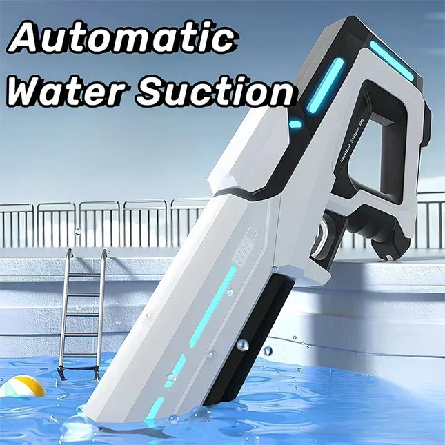 Pulse electric continuous water gun for children, high-pressure and