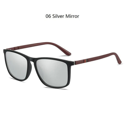 Luxury Vintage Square Polarized Sunglasses Men Women Fashion Travel