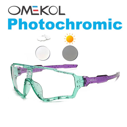 Brand New Men Women Mtb Photochromic Bicycle Eyewear Bike Baseball Sun