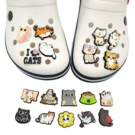 1pc Cute Cartoon Cats PVC