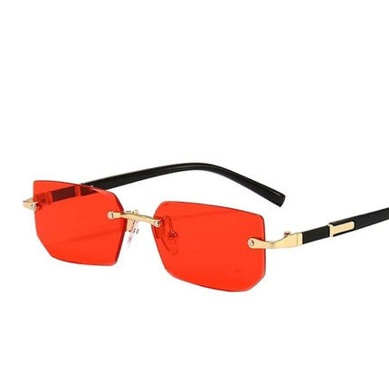 Retro Korean Sunglasses Seaside Frameless Eyeglasse Anti UV400