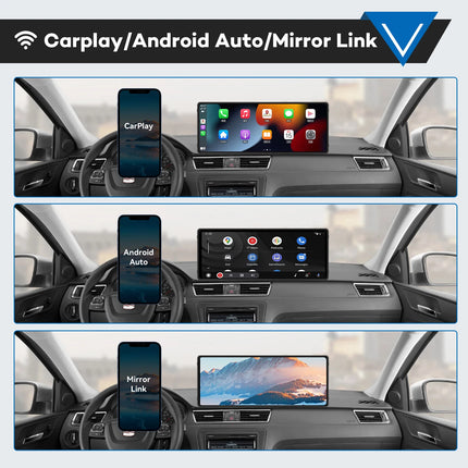 10.26inch Carplay MP5 Player Portable BT Touch Srceen Wireless Carplay