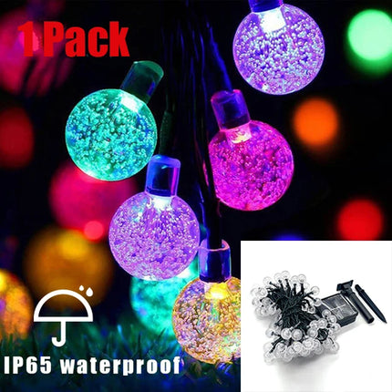 20～100 LED Solar Light Outdoor IP65 Waterproof String Fairy Lamps