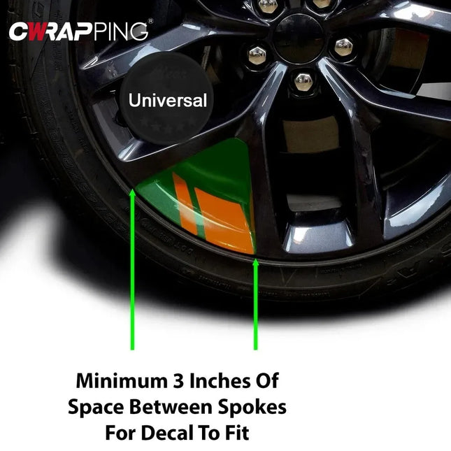 Car Wheel Reflective Stickers Auto Safety Warning Sticker Reflector