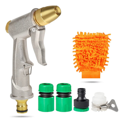High Pressure metal Garden Water Spray Gardening Sprayer Water Hose