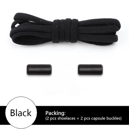 NEW Colorful Options Elastic laces Sneakers No tie Shoelace for Sports