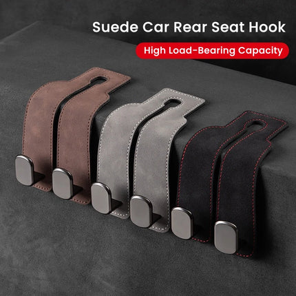 2 in 1 Car Hook For Car Rear Seat Back Hooks Headrest Hanger Clip