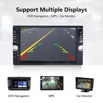 Wide Angle Car RearView Camera 4/8/12 LED Night Vision Reversing Auto