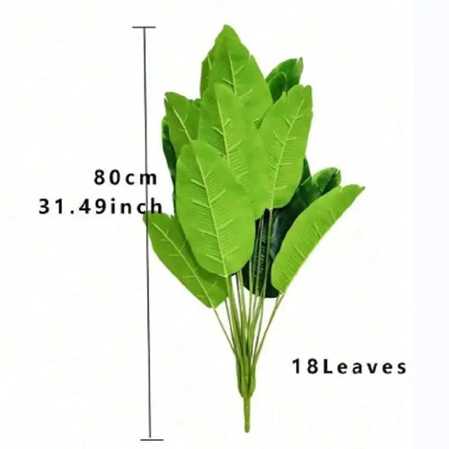 1pc Artificial Plants Large Tropical Palm Tree Fake Banana Plants