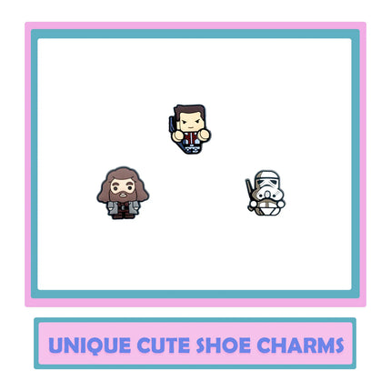 Random 10/20/30Pcs Hot Toys Series Shoe Charms For Clogs,PVC Shoe DIY