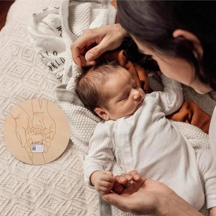 Newborn Engraved Keepsake Holder Photography Accessories  Personalized