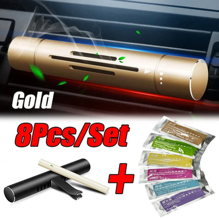 8Pc/Set Car Air Vent Perfume Car Air Freshener Flavoring Smell Aroma