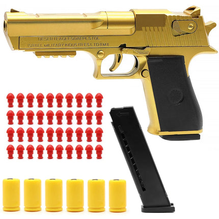 Continuous Shot Mechanical Auto Desert Eagle Airsoft Toy Gun Ejecting