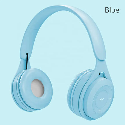 Y08 Wireless Bluetooth Headphone  Macaron Headphones Stereo Headband