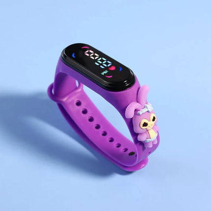 Fashion Mickey Children Watches For Girls Electronic Bracelet Sports