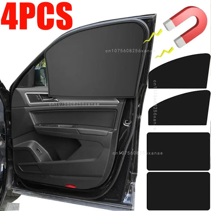 Magnetic Car Window Sunshade Cover Summer UV Protection Car Side Front