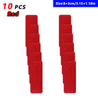 10PCS Red-3x8cm