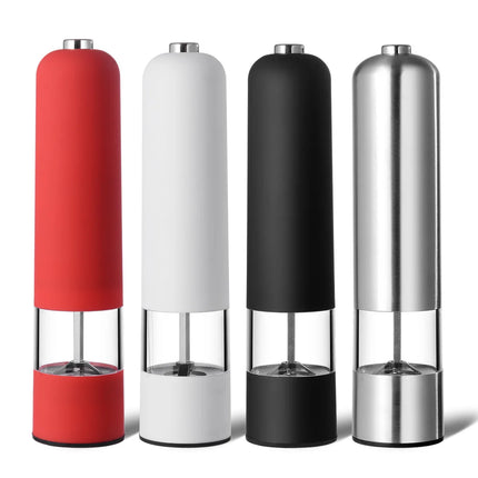 Kitchen Wholesale Battery Plastic Salt Pepper Mill Electric Battery